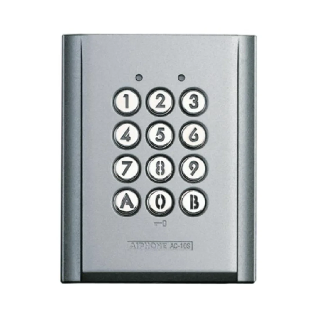 Clavier AIPHONE AC10S  avec saillie 100 codes et 2 relais